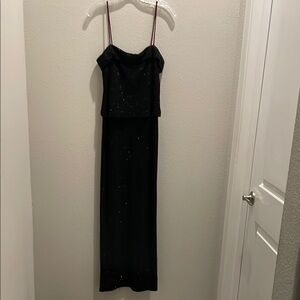Elegant Black Maxi Dress